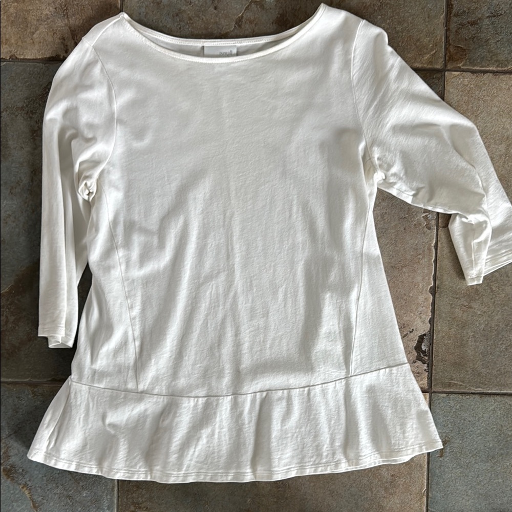 Elegant White Women's Top